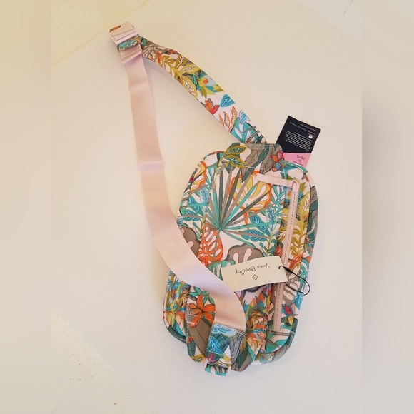 NWT Vera Bradley Utility Sling  Backpack Rain Forest Canopy main image 9